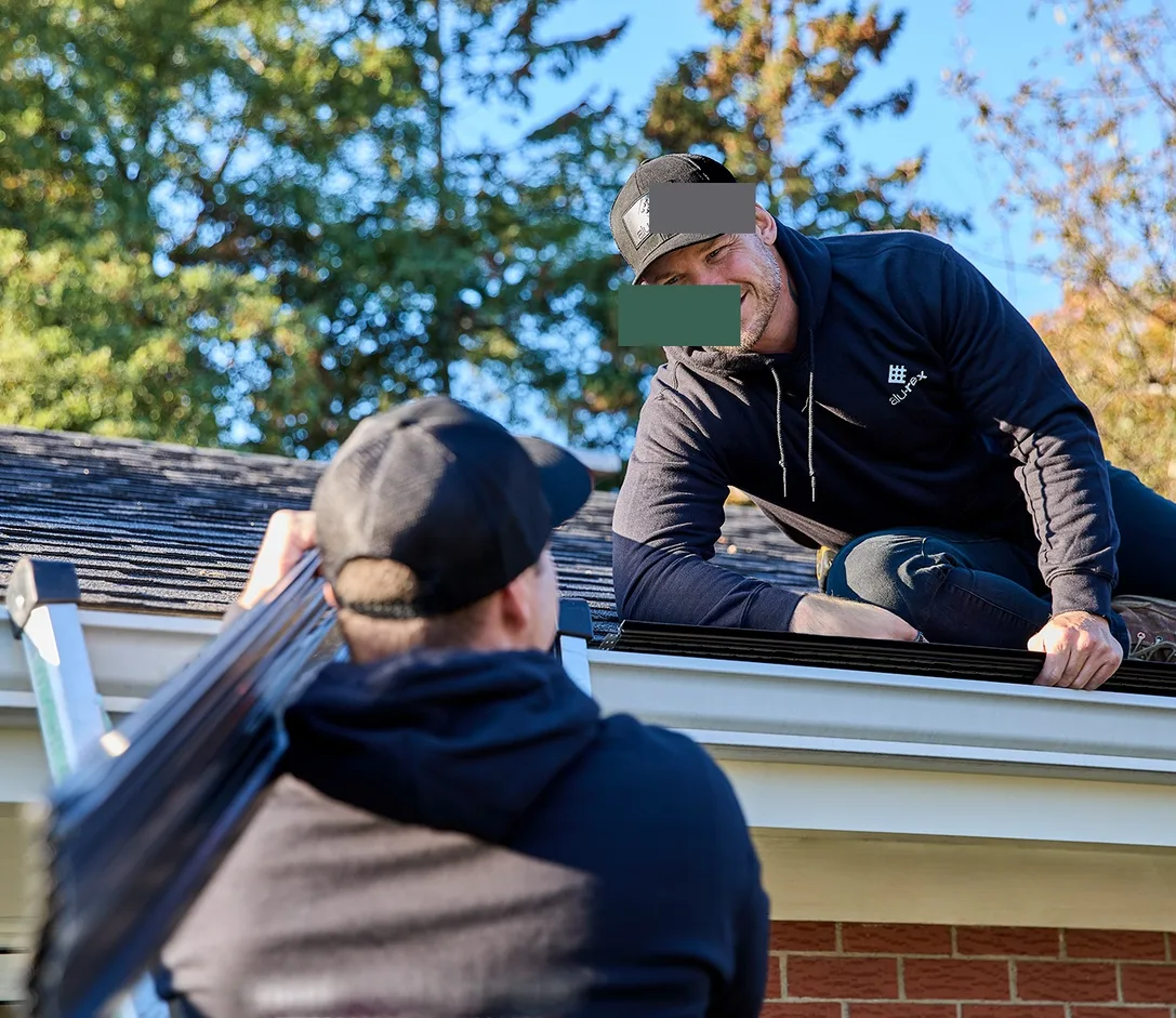 Installation de gouttières adaptée à votre maison par notre équipe locale